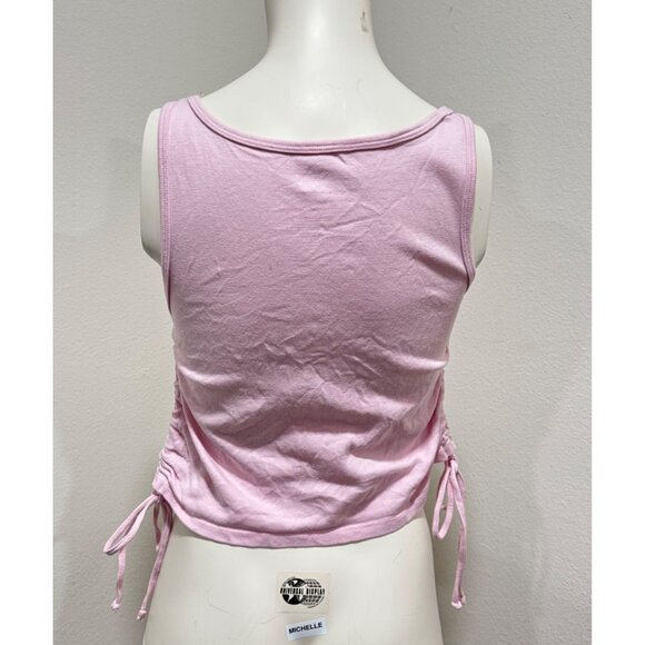 Strawberry Short Cake Girls Tank Top With Side Drawstrings Size L - Picture 3 of 5